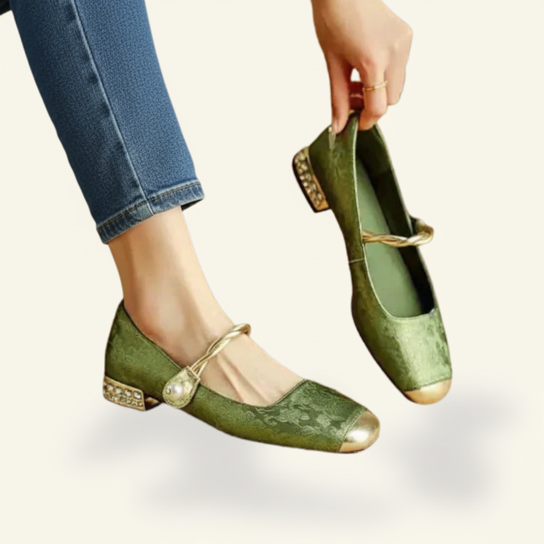Women's Square Toe Mary Jane Shoes