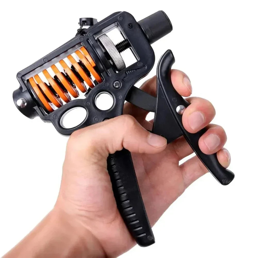 Adjustable 5-165kg Heavy Hand Grip Strengthener - Finger Expander for Arm, Wrist, and Forearm Training Closora