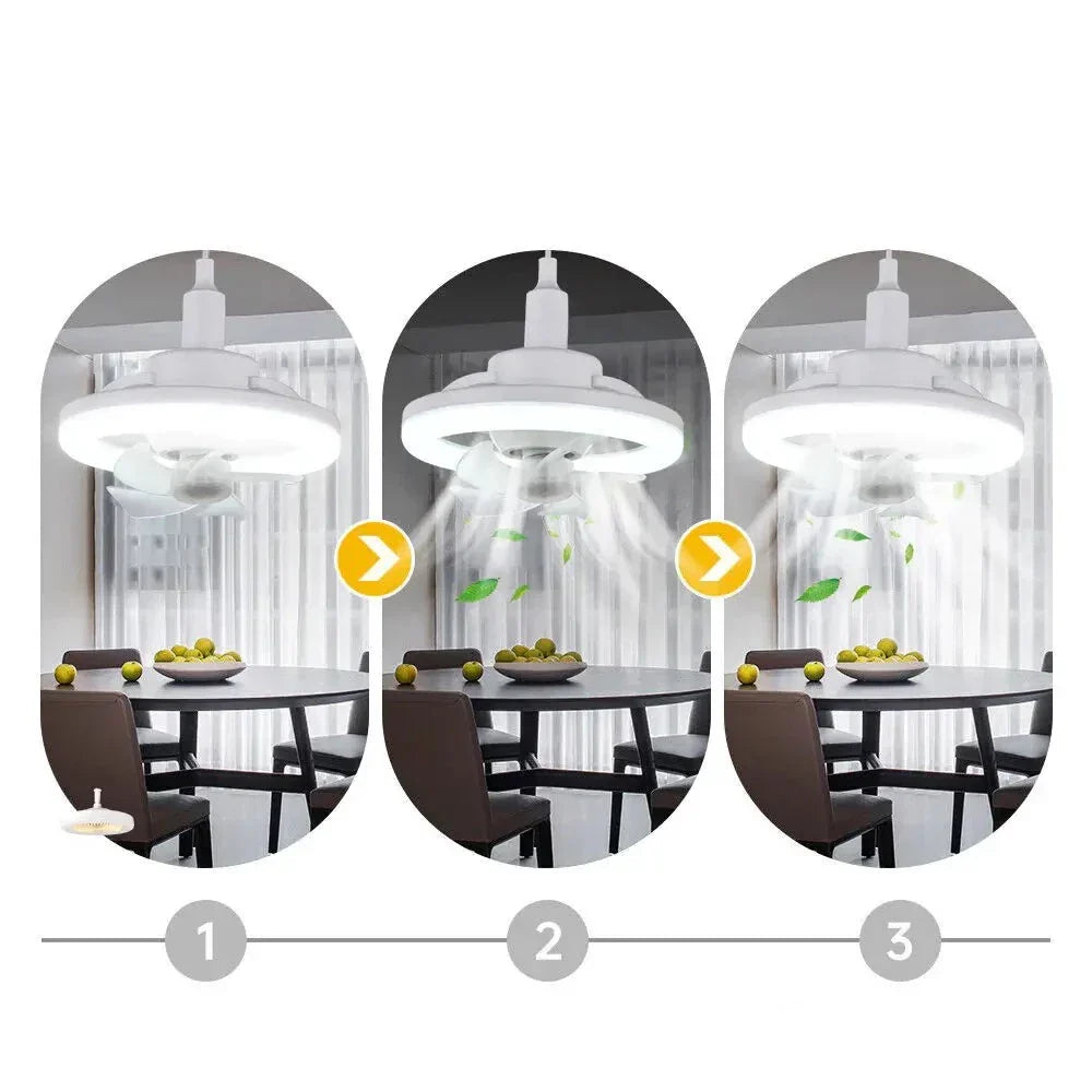 Adjustable Ceiling Fan Light