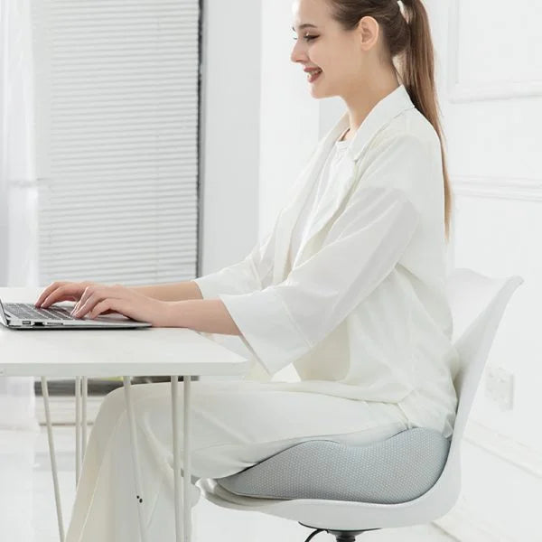 Adjustable Memory Foam Sit Bone Relief Cushion - Ergonomic Comfort