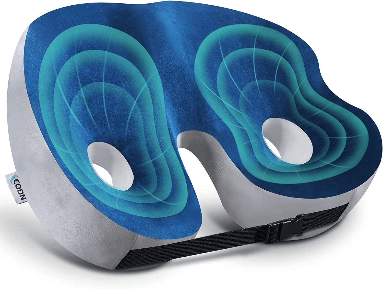 Adjustable Memory Foam Sit Bone Relief Cushion - Ergonomic Comfort