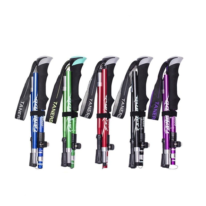 Adjustable Trekking Poles | Foldable Telescope Poles