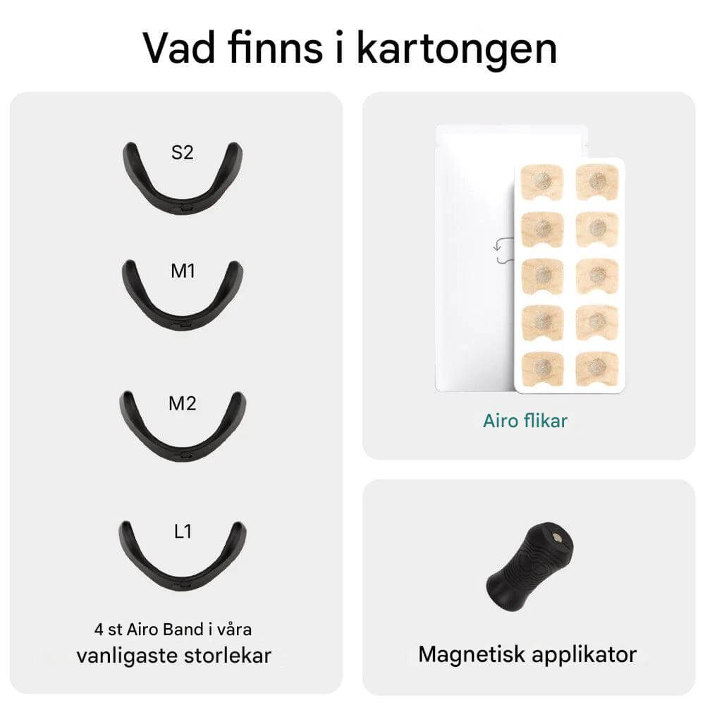 Airo Magnetic Nasal Strip Set - The New Standard for Breathing