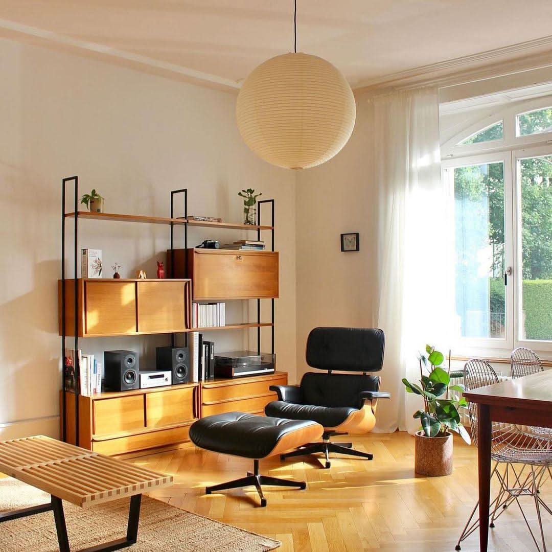 Akari A Series Japanese Paper Pendant Light