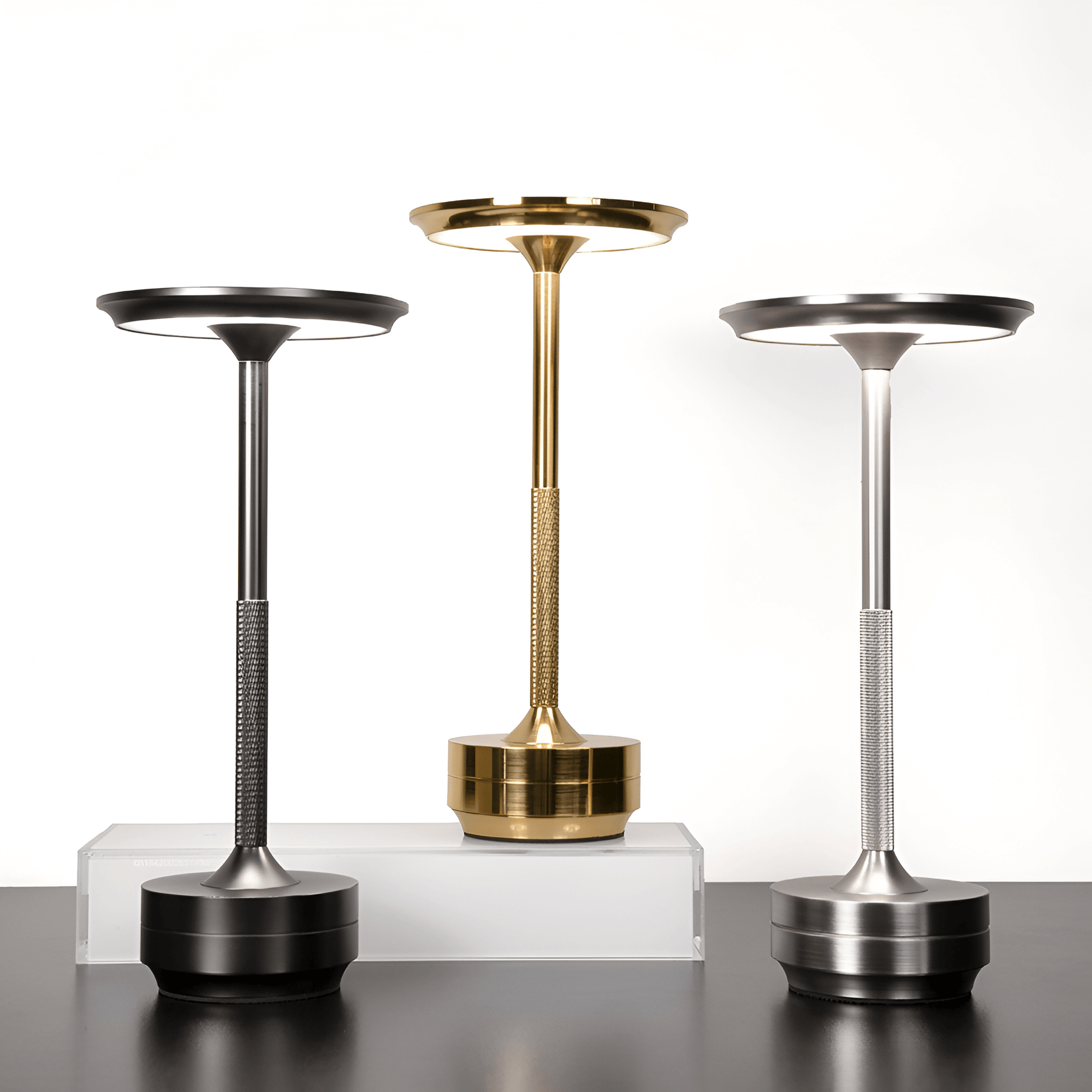 AmiGlow Rechargeable Wireless LED Table Lamp