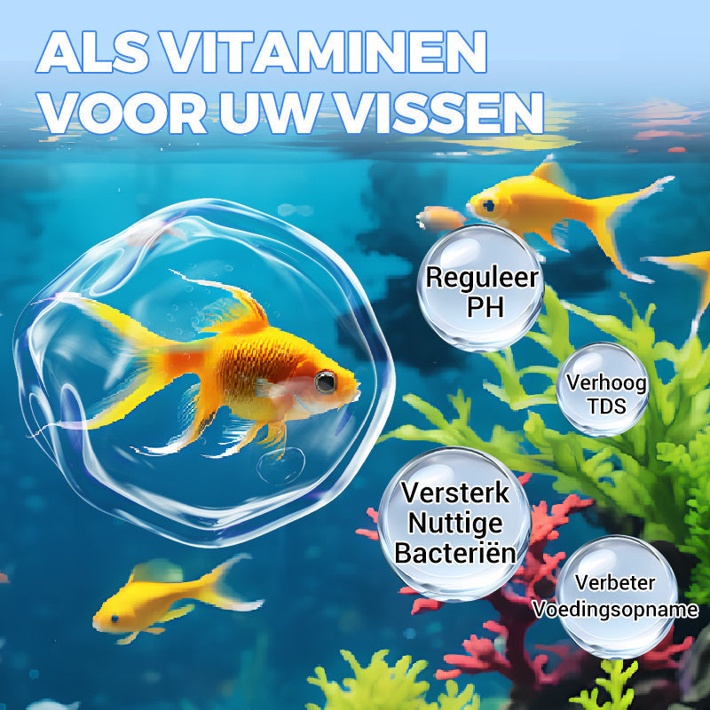 AquaPure™ | Cleans cloudy aquarium water completely in just a few minutes | 1+2 free