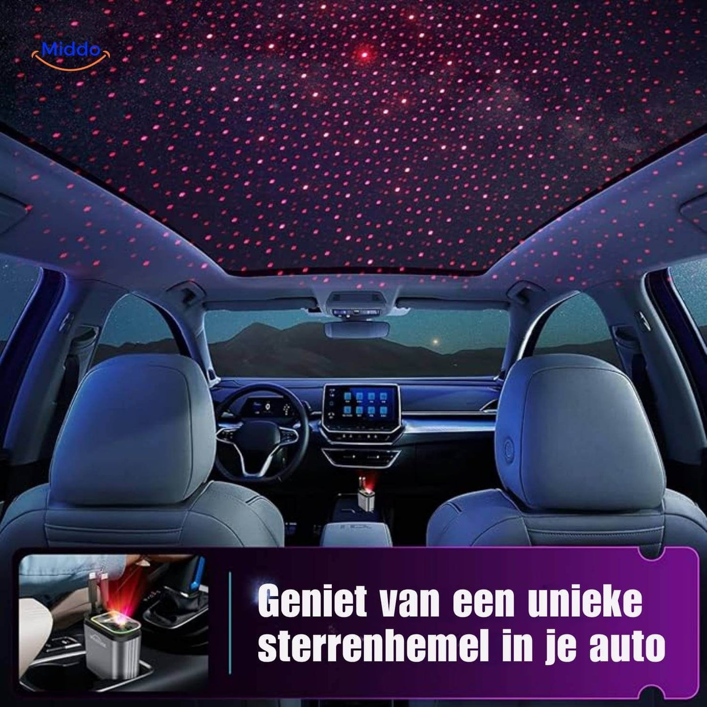 AutoCharge™ 120W | 4-in-1 Charger, Super Fast, RGB Starry Sky!