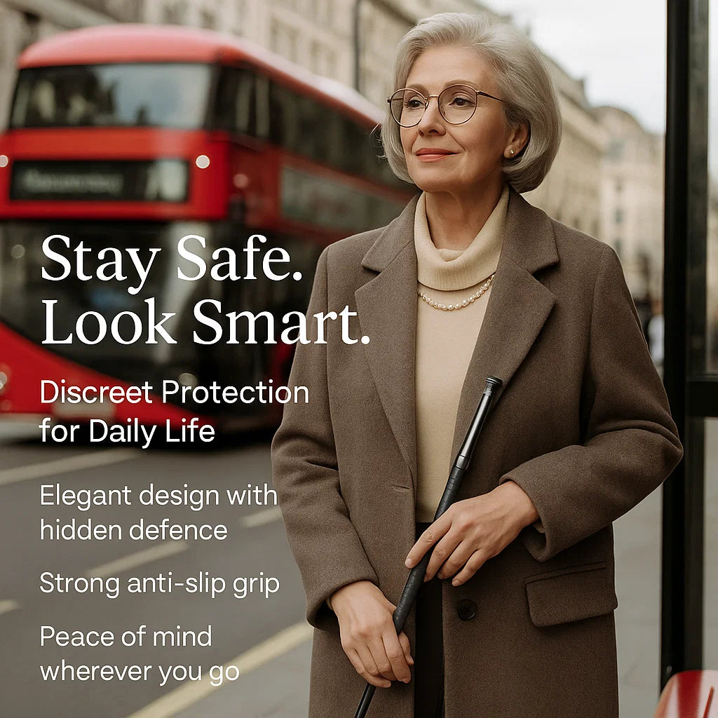Automatic Self-Defense Walking Stick for Urban Safety