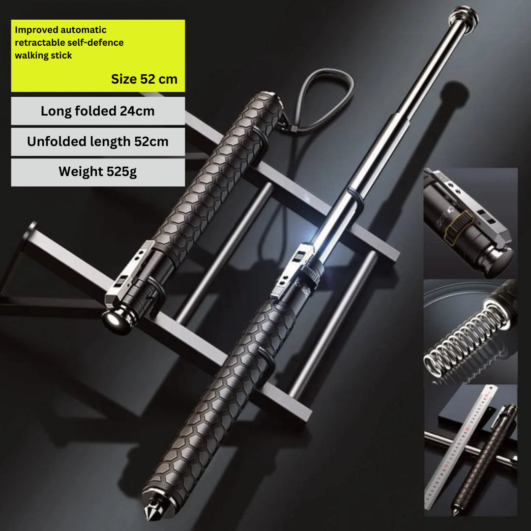 Automatic Self-Defense Walking Stick for Urban Safety