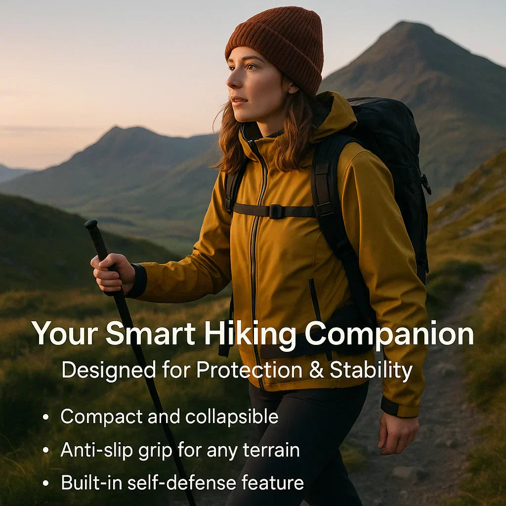 Automatic Self-Defense Walking Stick for Urban Safety