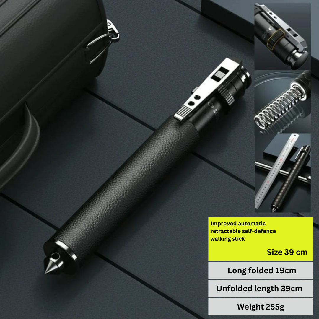 Automatic Self-Defense Walking Stick for Urban Safety