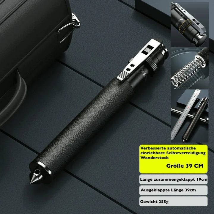 Automatic Walking Stick | Non-Slip Grip | Self-Defense