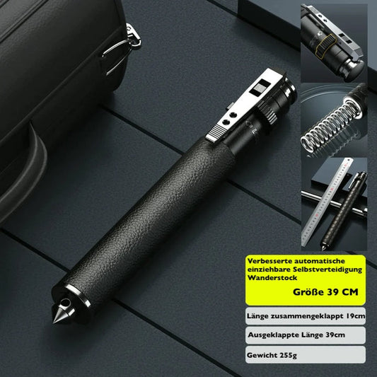 Automatic Walking Stick | Non-Slip Grip | Self-Defense