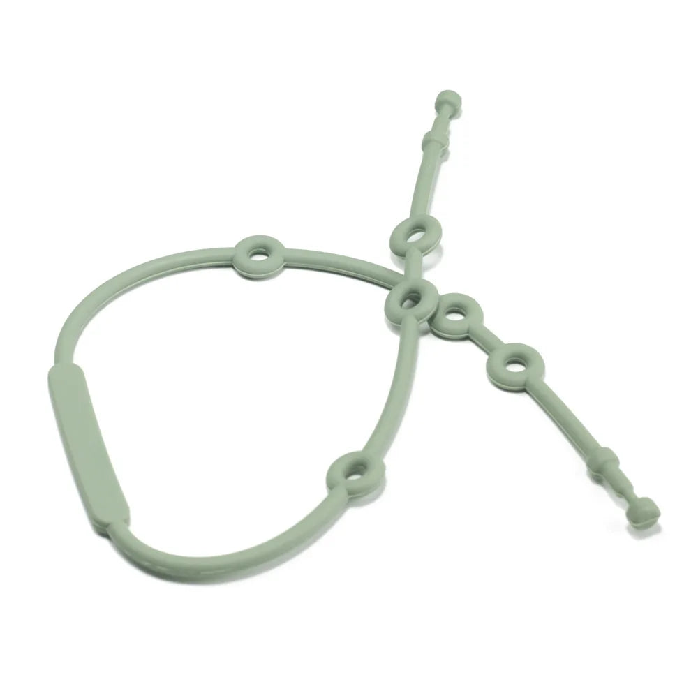 Baby Adjustable Silicone Toy Straps for Secure Playtime