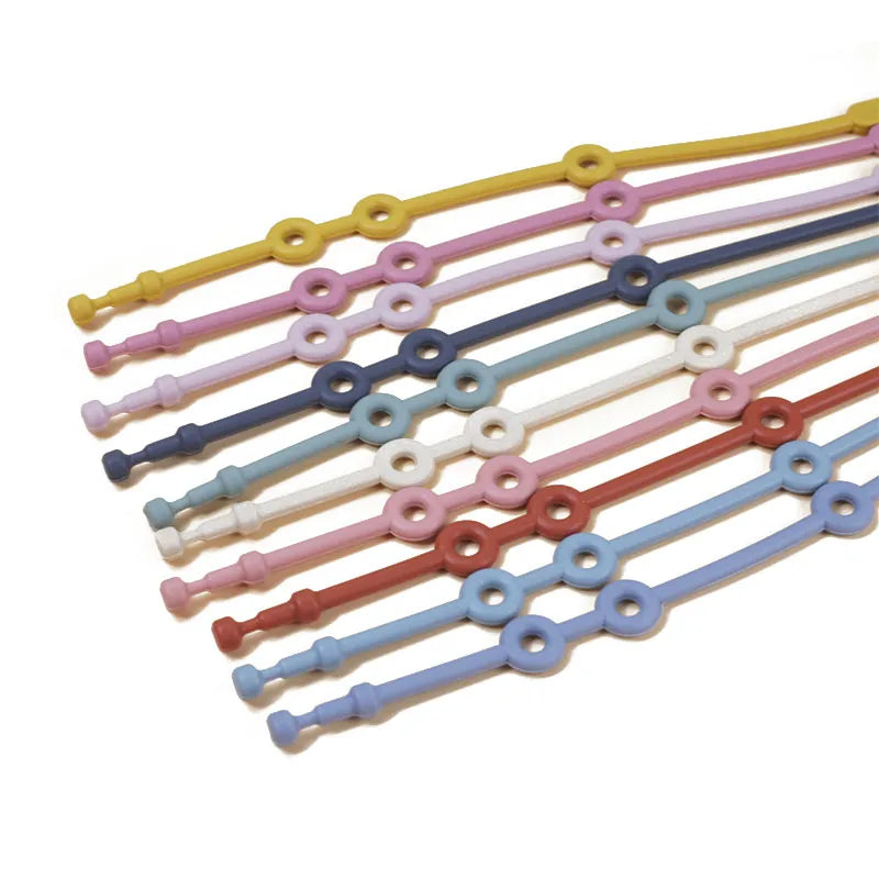 Baby Adjustable Silicone Toy Straps for Secure Playtime