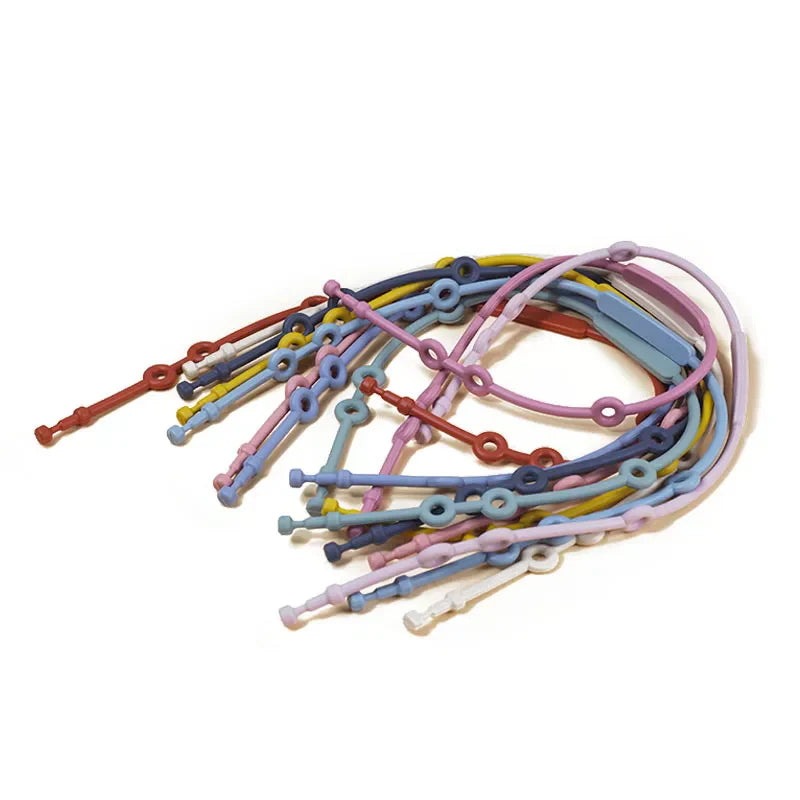 Baby Adjustable Silicone Toy Straps for Secure Playtime