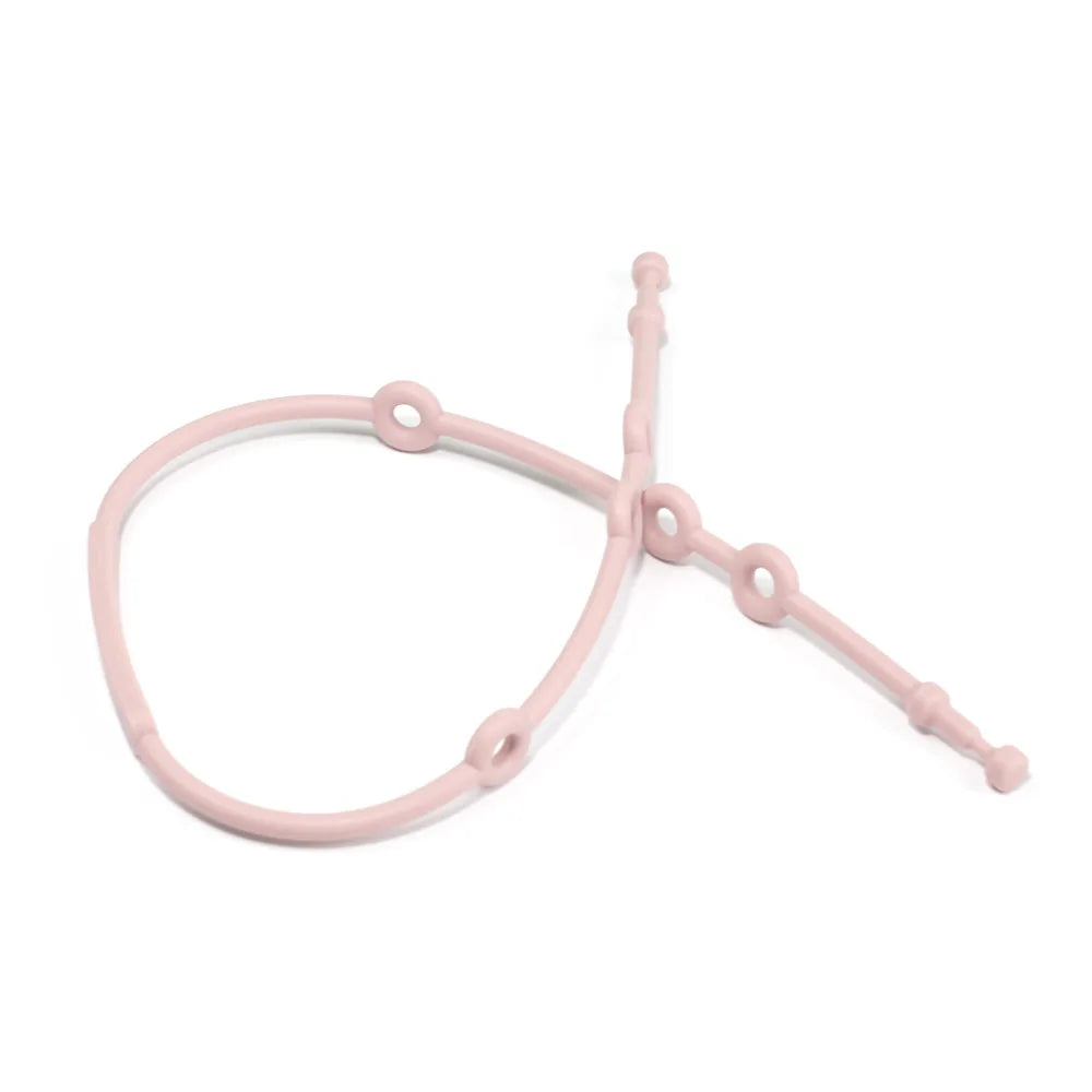 Baby Adjustable Silicone Toy Straps for Secure Playtime