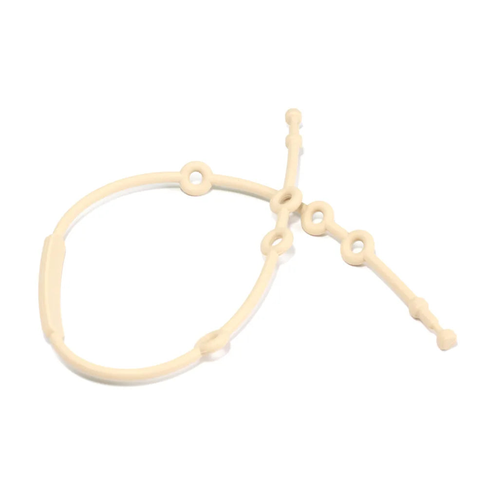 Baby Adjustable Silicone Toy Straps for Secure Playtime