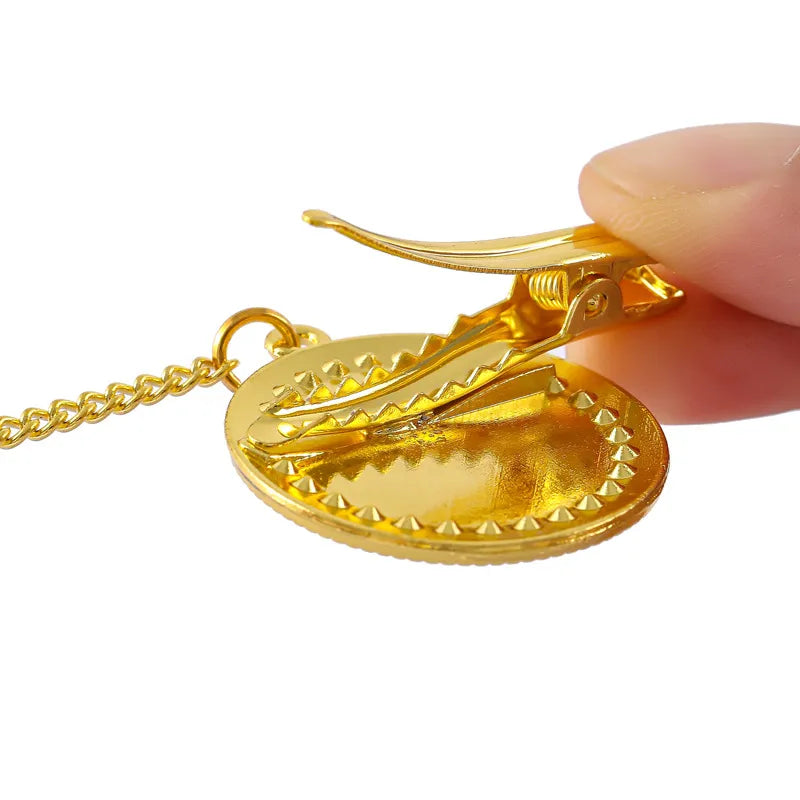 Baby Luxury Crown Pacifier & Clip Set