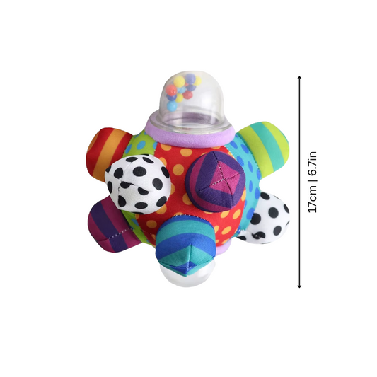 Baby Sensory Soft Grasping Rattle Toy