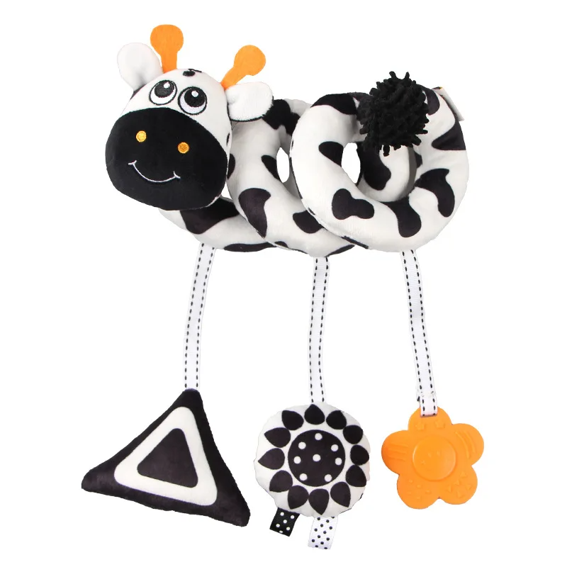 Baby Spiral Car Seat & Pram Toy for Sensory Development