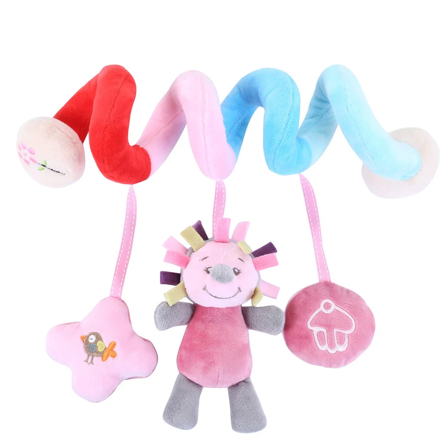 Baby Spiral Car Seat & Pram Toy for Sensory Development