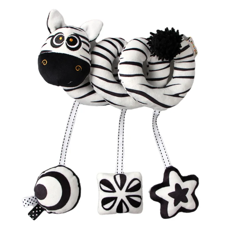 Baby Spiral Car Seat & Pram Toy for Sensory Development