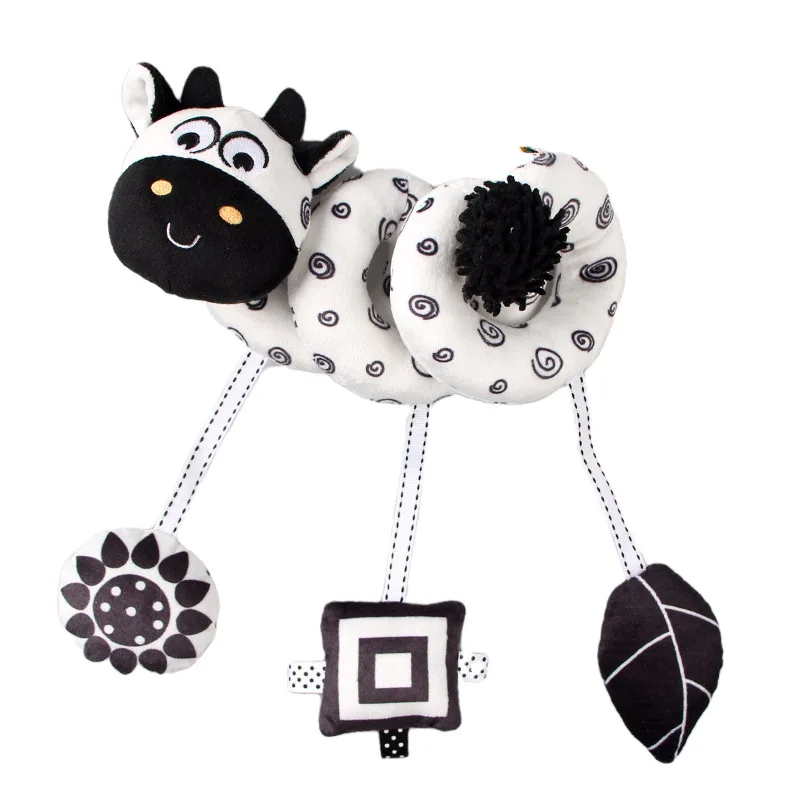 Baby Spiral Car Seat & Pram Toy for Sensory Development