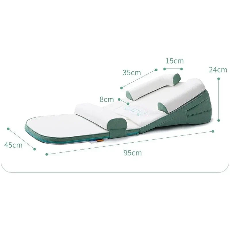 Baby Wedge Pillow: Safe Side Sleeping & Anti-Reflux Support
