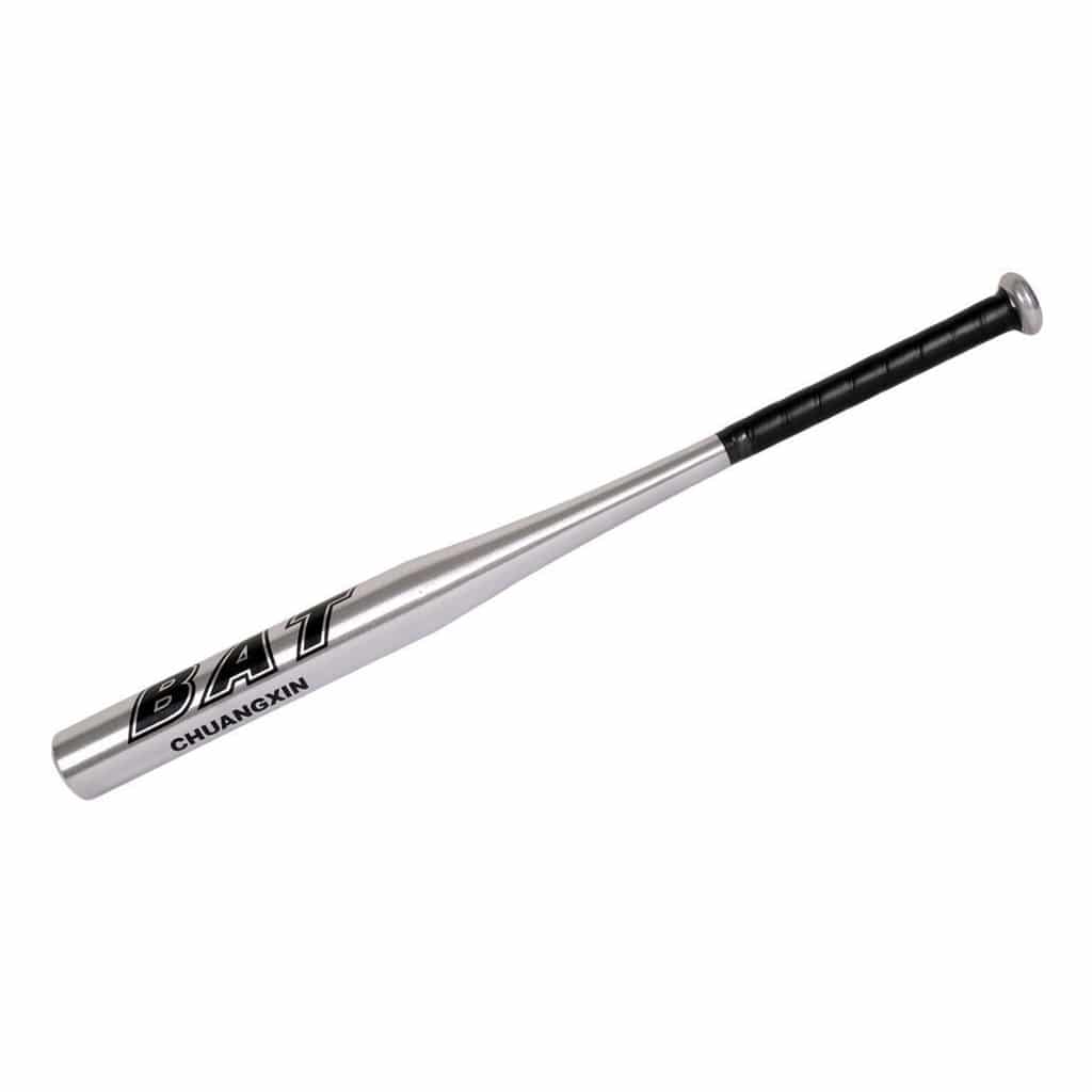 Baseball Bat in Aluminum Including Ball