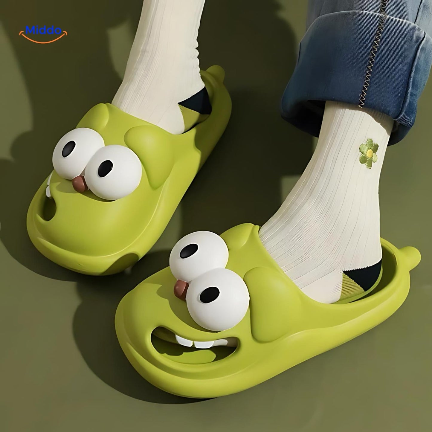 BigEye™ Cartoon Dog Slippers | Cute, Fun, and Comfortable
