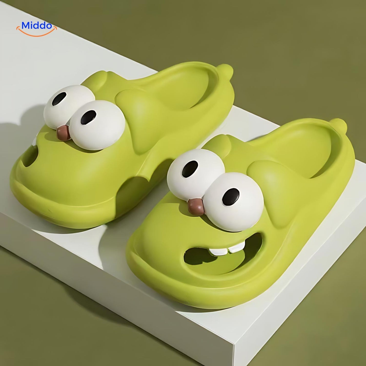 BigEye™ Cartoon Dog Slippers | Cute, Fun, and Comfortable