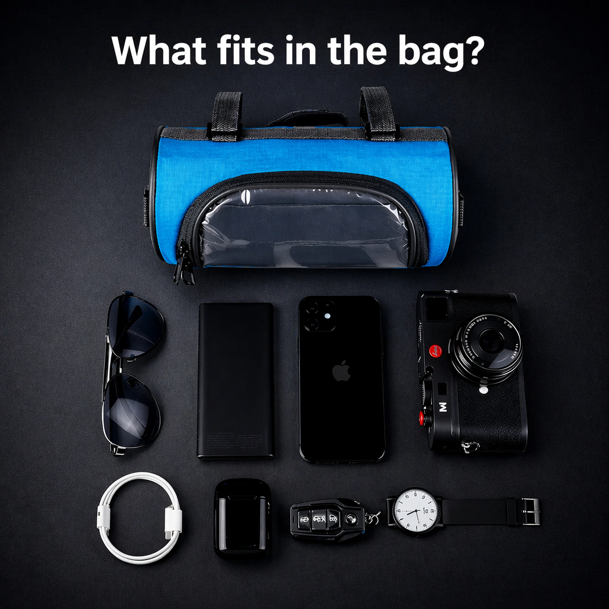 Bike Bag | Touchscreen Compatible | Universal Velcro System | Ridepocket
