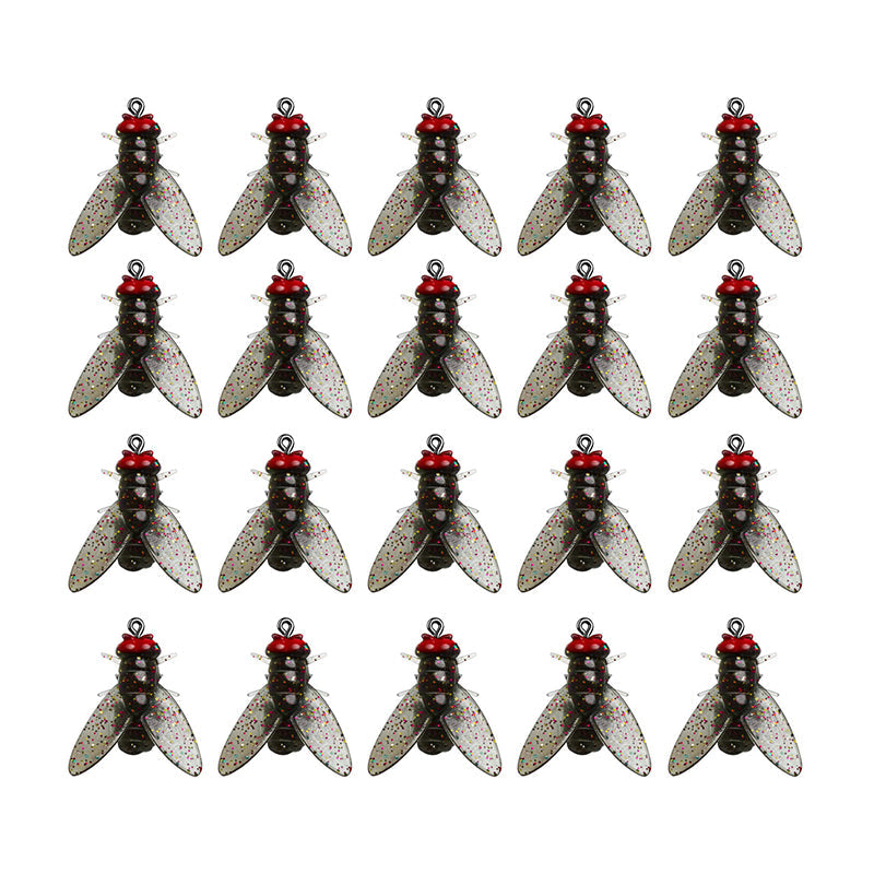 Bionic Fly Insect Fishing Lures for Anglers, 20 Pcs