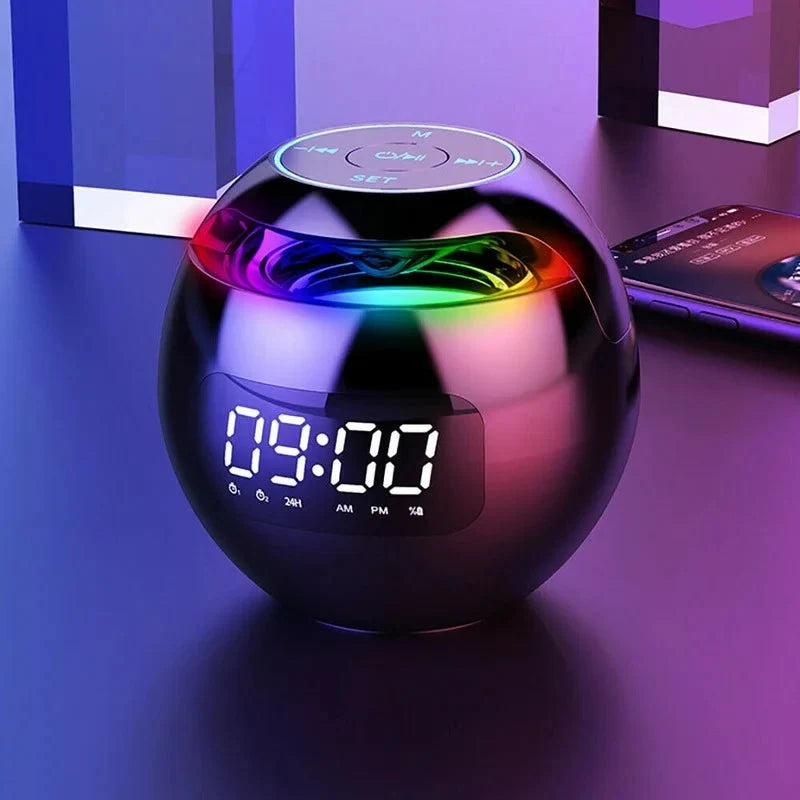 Bluetooth Alarm Clock – Smart LED Display with Wireless Music