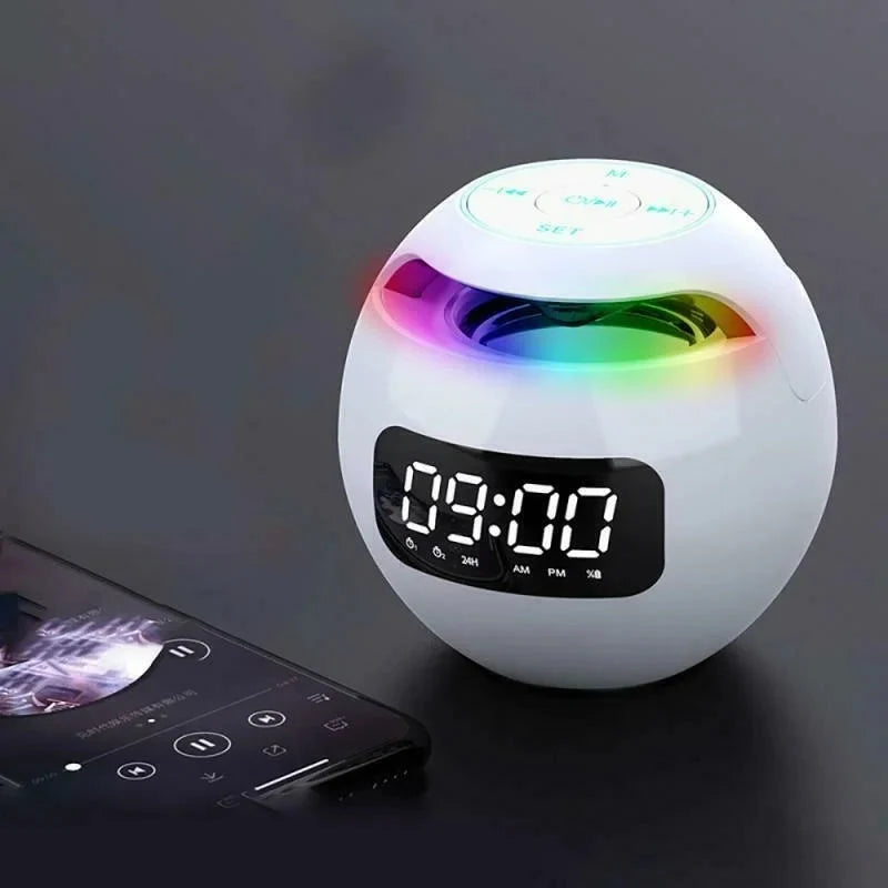 Bluetooth Alarm Clock – Smart LED Display with Wireless Music