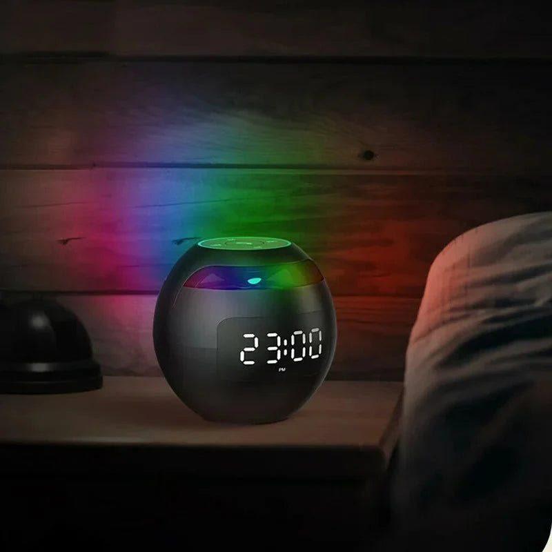 Bluetooth Alarm Clock – Smart LED Display with Wireless Music