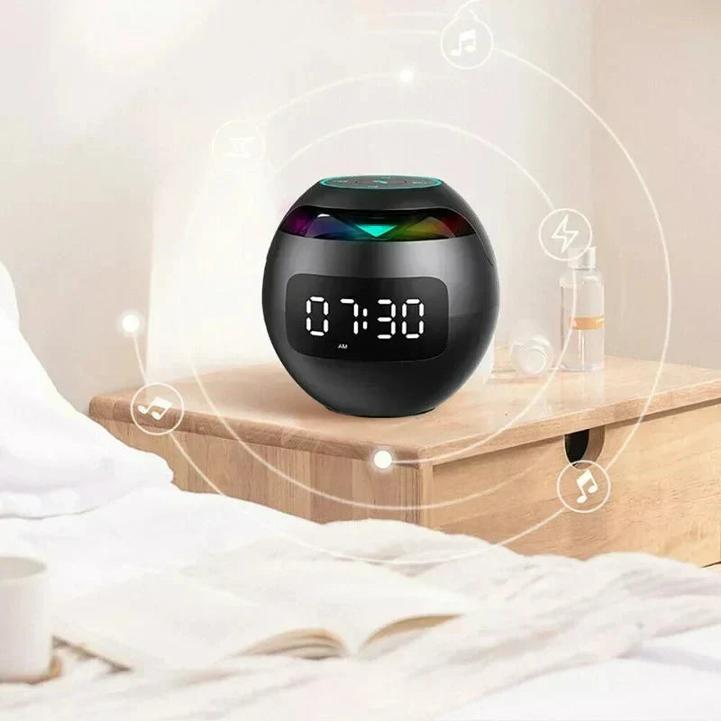 Bluetooth Alarm Clock – Smart LED Display with Wireless Music