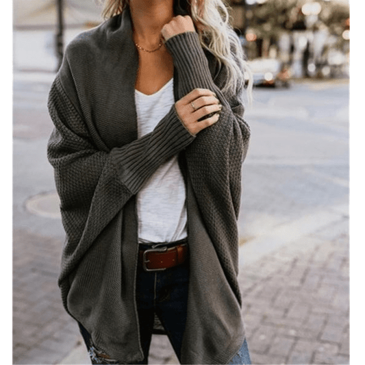 Women's Oversized Cardigan Sweater - Image 1