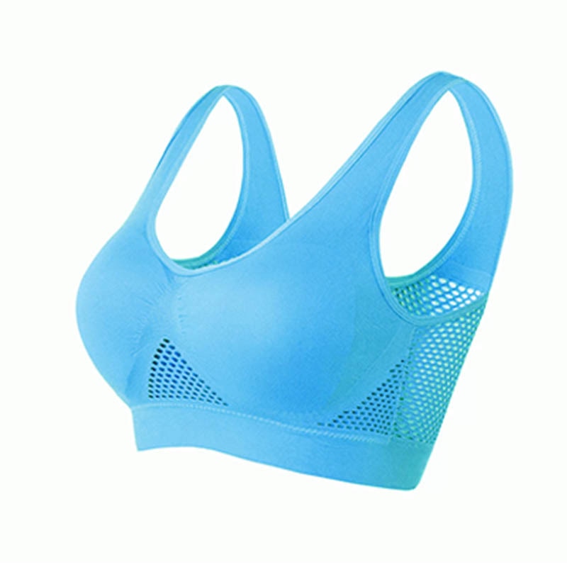 Breathable Mesh Sports Bra
