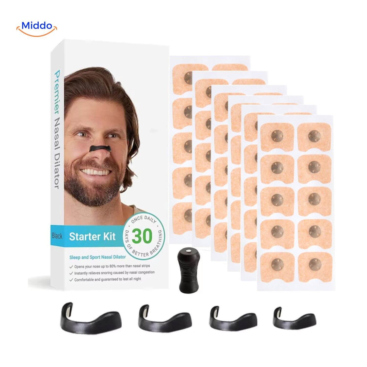 BreatheEase™ Kit | Anti-Snore, Magnetic & For Better Sleep!