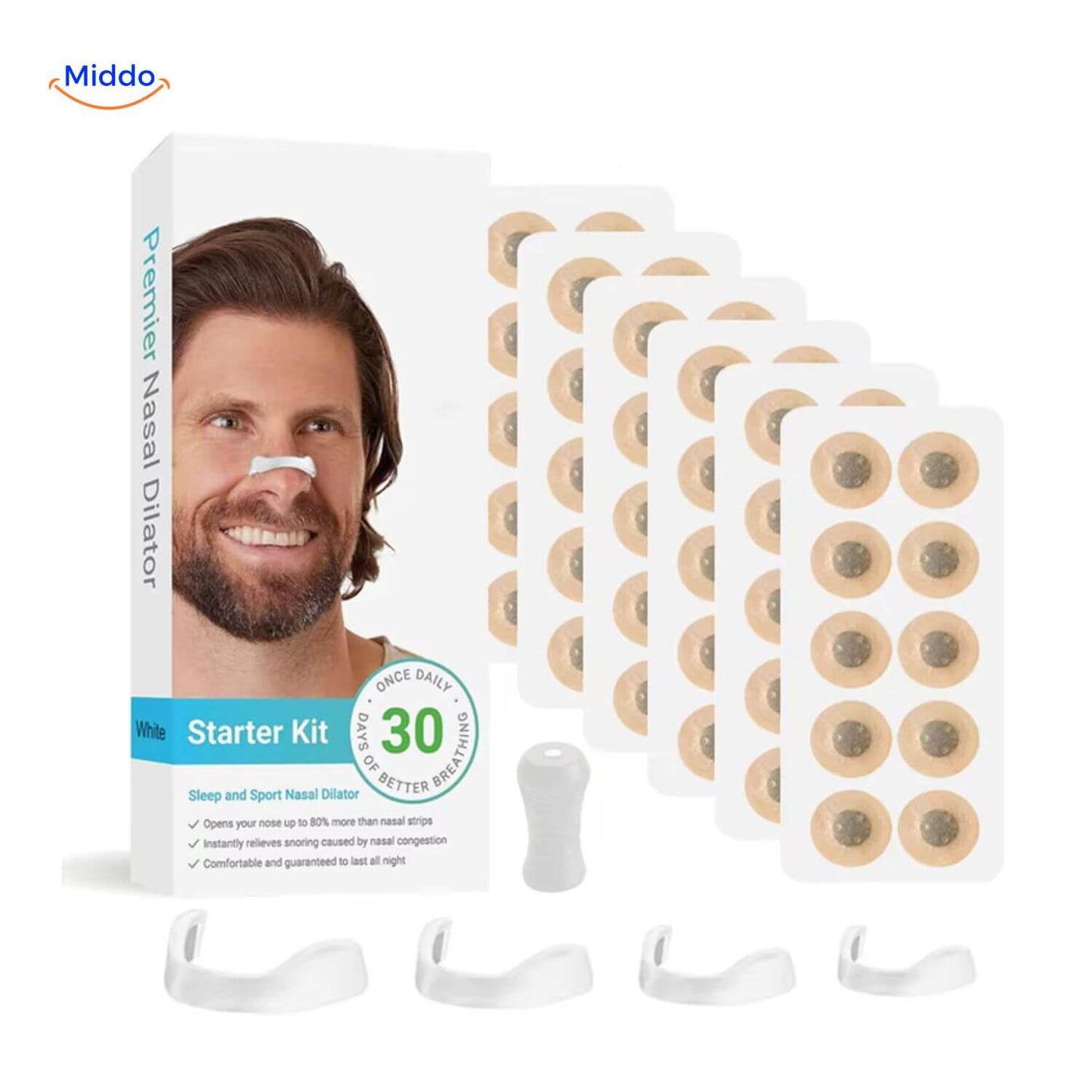BreatheEase™ Kit | Anti-Snore, Magnetic & For Better Sleep!