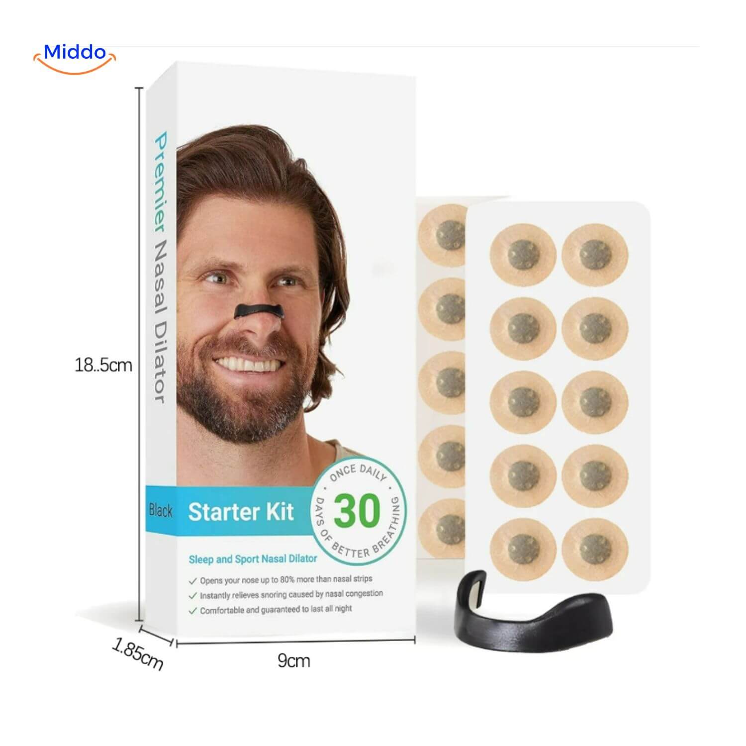 BreatheEase™ Kit | Anti-Snore, Magnetic & For Better Sleep!