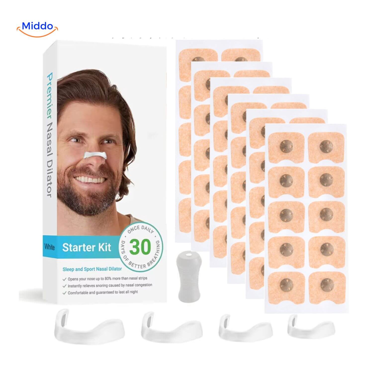 BreatheEase™ Kit | Anti-Snore, Magnetic & For Better Sleep!