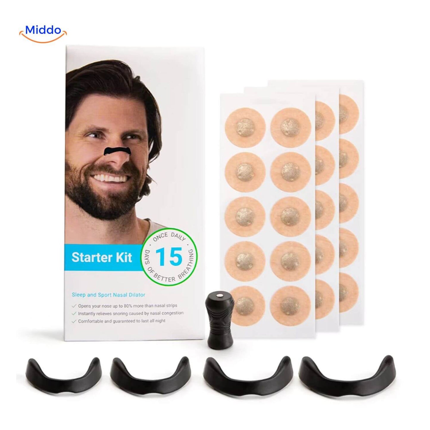 BreatheEase™ Kit | Anti-Snore, Magnetic & For Better Sleep!