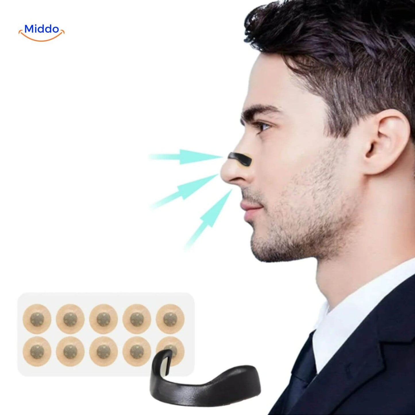 BreatheEase™ Kit | Anti-Snore, Magnetic & For Better Sleep!