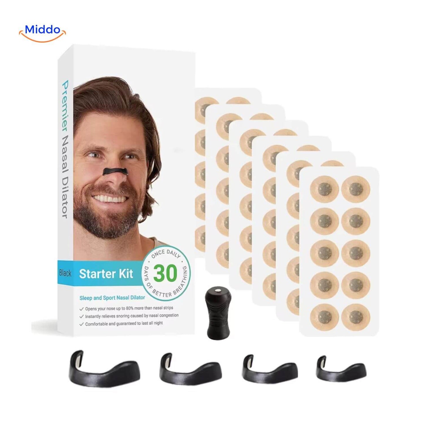 BreatheEase™ Kit | Anti-Snore, Magnetic & For Better Sleep!