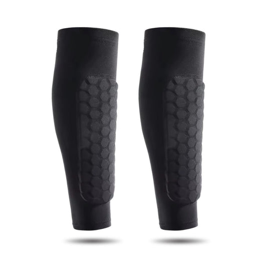 Built-in cushioning layer absorbs impact and protects the shinbone from injuries.