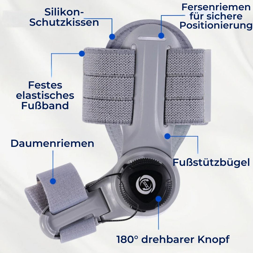 BunionEase Adjustable Relief Supports | Hallux Valgus Corrector