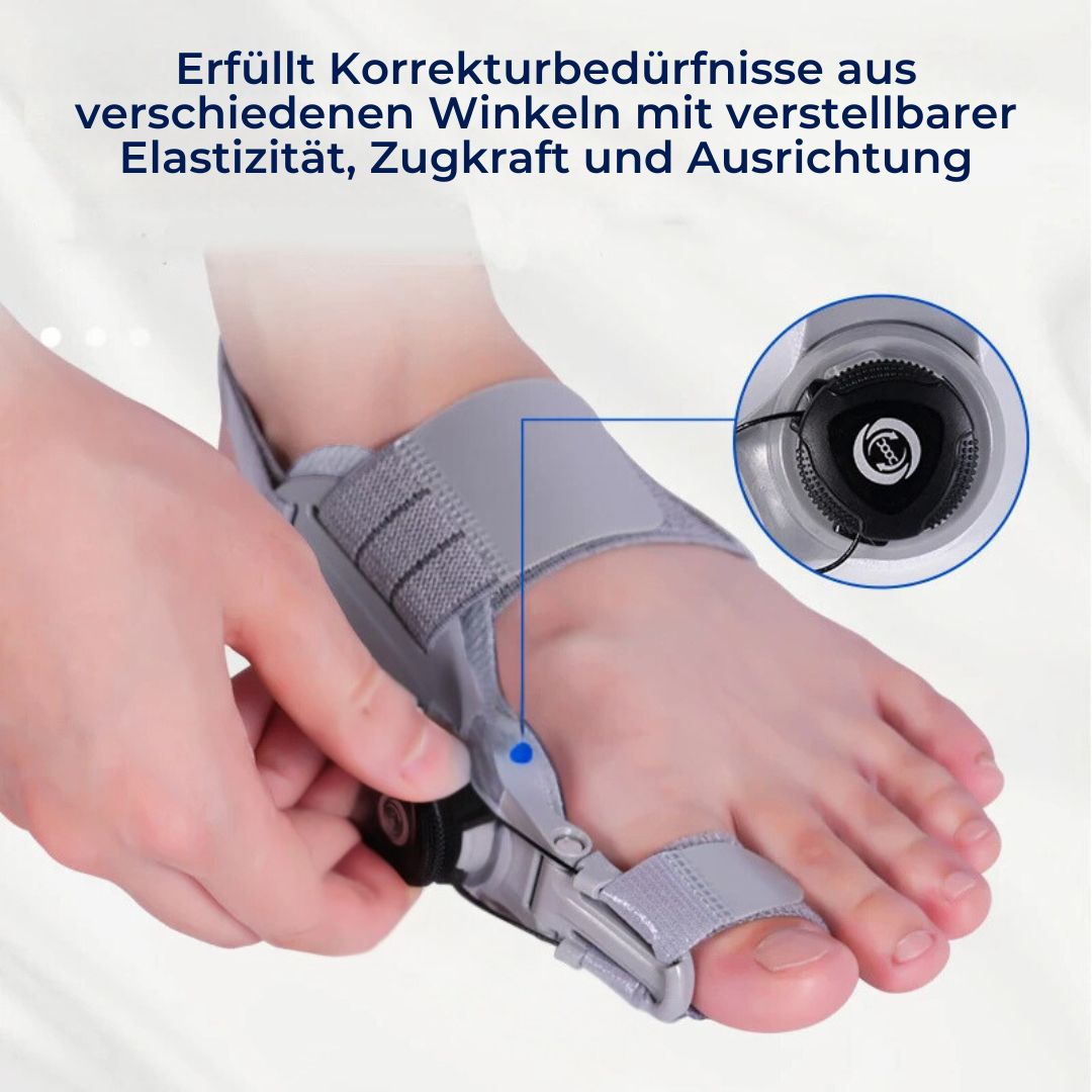 BunionEase Adjustable Relief Supports | Hallux Valgus Corrector